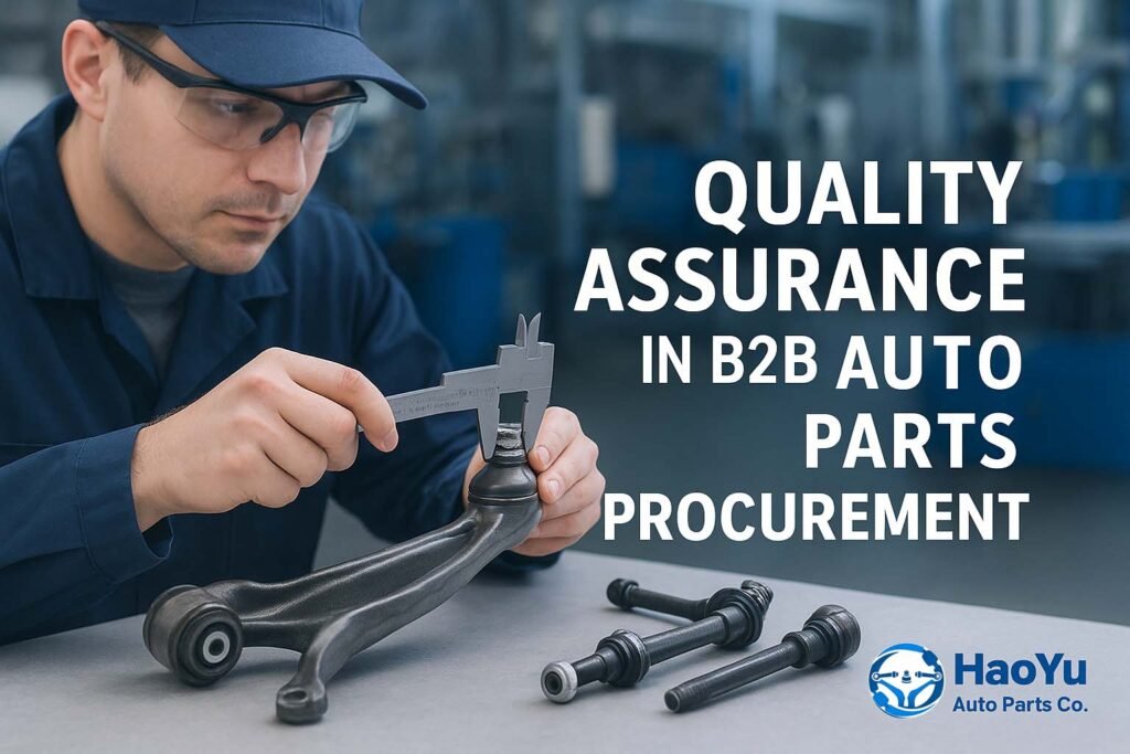 haoyu suggest how to assure Auto Parts Quality