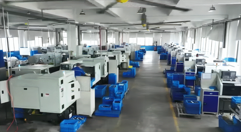 haoyu auto parts cnc machining center factory china