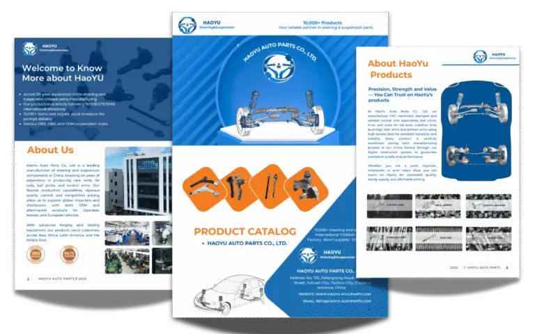HaoYu auto parts catalog