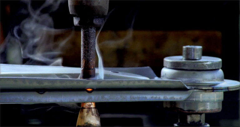 haoyu auto parts control arm drilling factory china