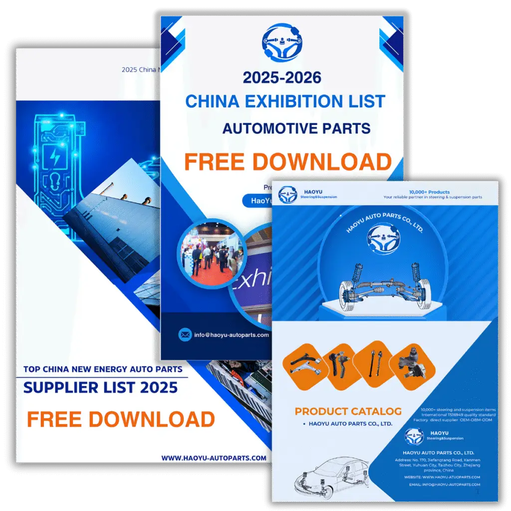 Haoyu New Energy Auto Parts Supplier List Free Download