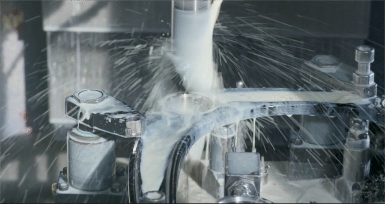 haoyu auto parts control arm cutting drilling lines