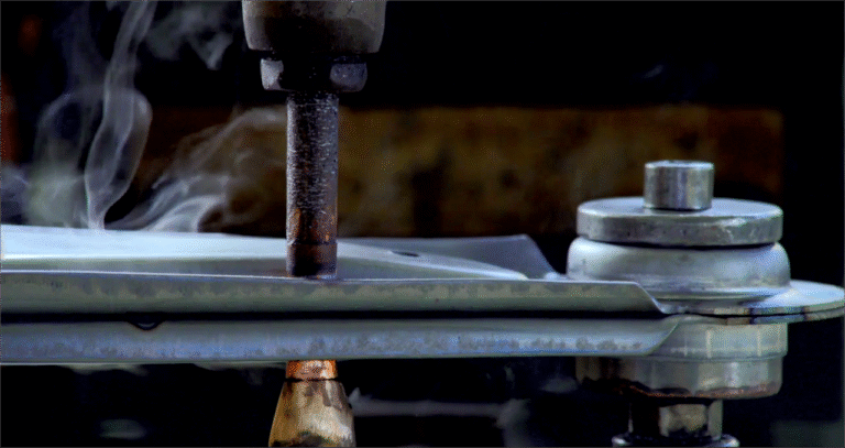 haoyu auto parts control arm robotic drilling line