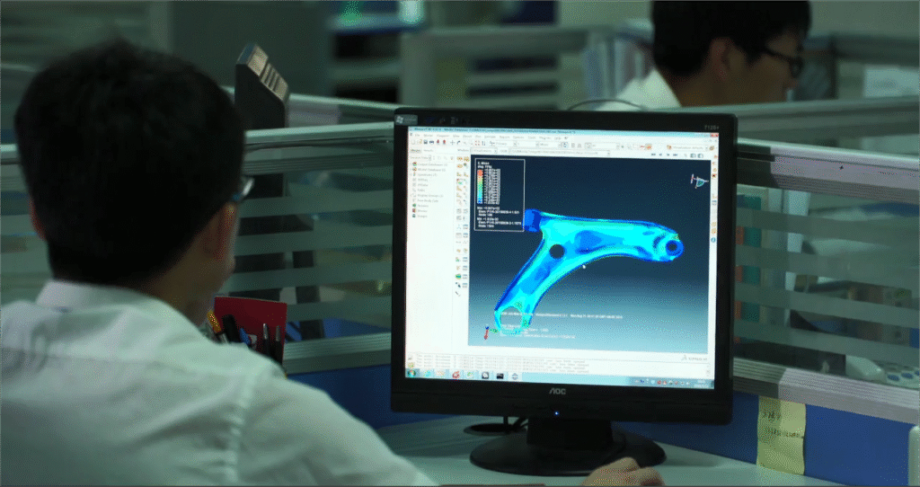 haoyu auto parts control arms research and development