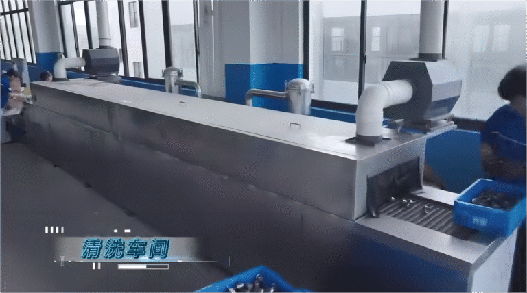 haoyu auto parts surface cleaning machining factory china